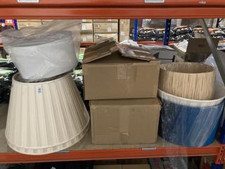 Lot 429  
            Chesterfield SR47 - Parcel Delivery Only 

                
9 X ASSORTED JOHN LEWIS LIGHTING ITEMS TO INCLUDE RAFFIA 30CM SHADE (3506691) (LO...
