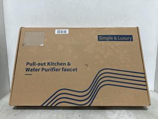 Lot 441  
            Chesterfield SR47 - Parcel Delivery Only 

                
SIMPLE & LUXURY PULL-OUT KITCHEN & WATER PURIFIER FAUCET. (LOCATION: B5)