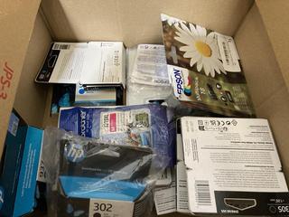 Lot 456  
            Chesterfield SR47 - Parcel Delivery Only 

                
12 X ASSORTED INK ITEMS TO INCLUDE HP 937 CYAN INK CARTRIDGE. (LOCATION: B5)