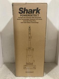 Lot 571  
            Chesterfield SR47 - Parcel Delivery Only 
                
SHARK POWERDETECT CORDED UPRIGHT VACUUM CLEANER ORIGINAL RRP £349. (LOCATION: B8)