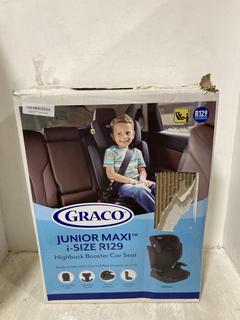 Lot 596  
            Chesterfield SR47 - Parcel Delivery Only 
                
GRACO JUNIOR MAXI ISIZE R129 CAR SEAT (LOCATION: B9)