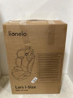 Lot 601  
            Chesterfield SR47 - Parcel Delivery Only 

                
LIONELO LARS ISIZE BABY CAR SEAT (LOCATION: B9)
