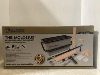 Lot 631  
            Chesterfield SR47 - Parcel Delivery Only 

                
ROLLING DOG THE MOLOSSUS 18" PAINT ROLLER SET ORIGINAL RRP £129 (LOCATION: C1)