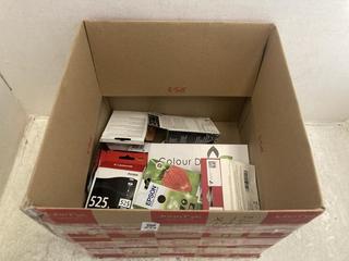 Lot 634  
            Chesterfield SR47 - Parcel Delivery Only 

                
12 X ASSORTED INK CARTRIDGES TO INCLUDE HP 305 BLACK AND TRI COLOUR PACK (LOCATIO...