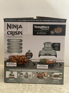 Lot 645  
            Chesterfield SR47 - Parcel Delivery Only 
                
NINJA CRISPI 4 IN 1 PORTABLE GLASS AIR FRYER ORIGINAL RRP £149 - MODEL NO. FN101U...