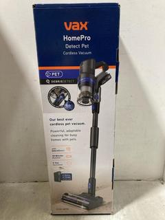 Lot 652  
            Chesterfield SR47 - Parcel Delivery Only 

                
VAX HOMEPRO DETECT CORDLESS VACUUM CLEANER ORIGINAL RRP £369 (LOCATION: C2)