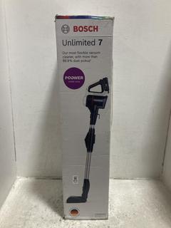 Lot 673  
            Chesterfield SR47 - Parcel Delivery Only 

                
BOSCH UNLIMITED 7 CORDLESS VACUUM CLEANER ORIGINAL RRP £250 (LOCATION: C3)