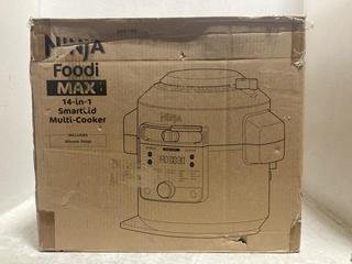 Lot 680  
            Chesterfield SR47 - Parcel Delivery Only 

                
NINJA FOODI MAX 14 IN 1 SMARTLID 7.5L MULTICOOKER ORIGINAL RRP £370 - MODEL NO. O...