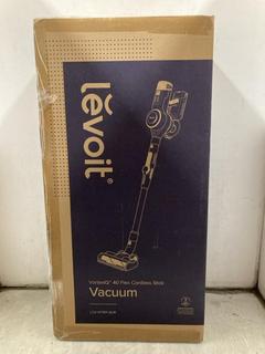 Lot 697  
            Chesterfield SR47 - Parcel Delivery Only 

                
LEVOIT VORTEXIQ 40 FLEX CORDLESS STICK VACUUM. (LOCATION: C4)