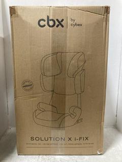 Lot 722  
            Chesterfield SR47 - Parcel Delivery Only 

                
CYBEX CBX SOLUTION X IFIX CAR SEAT (LOCATION: C5)
