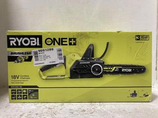 Lot 723  
            Chesterfield SR47 - Parcel Delivery Only 

                
RYOBI 18V ONE PLUS CORDLESS CHAINSAW ORIGINAL RRP £239 - MODEL NO. RCS1830-150 (L...