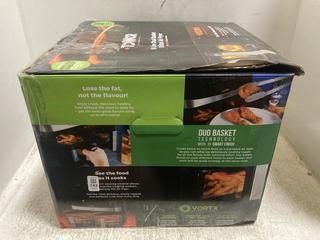 Lot 742  
            Chesterfield SR47 - Parcel Delivery Only 

                
TOWER 9L DIGITAL DUAL BASKET AIR FRYER (LOCATION: C6)