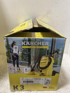 Lot 762  
            Chesterfield SR47 - Parcel Delivery Only 

                
KARCHER K3 CLASSIC PRESSURE WASHER ORIGINAL RRP £130 (LOCATION: C7)