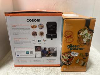 Lot 776  
            Chesterfield SR47 - Parcel Delivery Only 

                
COSORI PREMIUM 3.5L AIR FRYER TO INCLUDE GILES AND POSNER TABLETOP STONE RACLETTE...