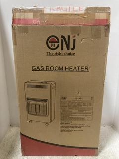Lot 777  
            Chesterfield SR47 - Parcel Delivery Only 

                
NJ GAS ROOM HEATER - MODEL NO. NJ-H2 (LOCATION: C7)