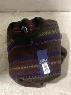 Lot 824  
            Chesterfield SR47 - Parcel Delivery Only 

                
RALPH LAUREN FAIR ISLE DRESS IN SIZE XL ORIGINAL RRP £449 - 410008 (LOCATION: C9)
