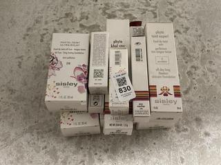 Lot 830  
            Chesterfield SR47 - Parcel Delivery Only 

                
11 X ASSORTED SISLEY PARIS COSMETIC ITEMS TO INCLUDE PHYTO TEINT ULTRA ECLAT OIL ...