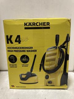 Lot 861  
            Chesterfield SR47 - Parcel Delivery Only 

                
KARCHER K4 CLASSIC HIGH PRESSURE WASHER. (LOCATION: C10)