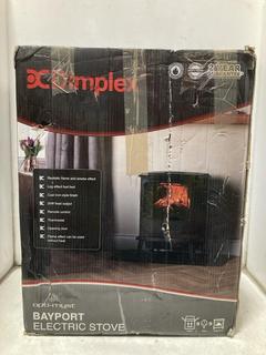 Lot 866  
            Chesterfield SR47 - Parcel Delivery Only 

                
DIMPLEX BAYPORT ELECTRIC STOVE. (LOCATION: C10)
