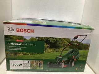 Lot 869  
            Chesterfield SR47 - Parcel Delivery Only 

                
BOSCH UNIVERSALROTAK 34-410 CORDED LAWNMOWER. (LOCATION: C10)