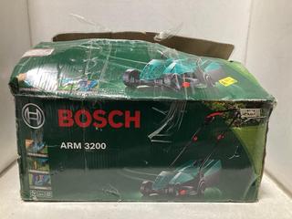 Lot 870  
            Chesterfield SR47 - Parcel Delivery Only 

                
BOSCH ARM 3200 ELECTRIC LAWNMOWER. (LOCATION: C10)