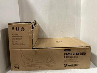 Lot 902  
            Chesterfield SR47 - Parcel Delivery Only 

                
MAXI-COSI FAMILYFIX 360 ISOFIX BASE 40-105CM ORIGINAL RRP £199. (LOCATION: D1)