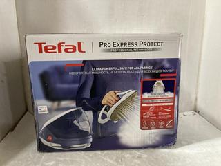 Lot 910  
            Chesterfield SR47 - Parcel Delivery Only 

                
TEFAL PROEXPRESS PROTECT STEAM IRON. (LOCATION: D1)