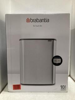 Lot 927  
            Chesterfield SR47 - Parcel Delivery Only 

                
BRABANTIA BO TOUCH BIN WITH TWO INNER 30L BUCKETS ORIGINAL RRP £189 (LOCATION: D2)