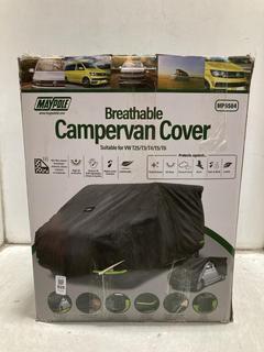 Lot 928  
            Chesterfield SR47 - Parcel Delivery Only 

                
MAYPOLE BREATHABLE CAMPERVAN COVER - MODEL NO. MP6584 (LOCATION: D2)
