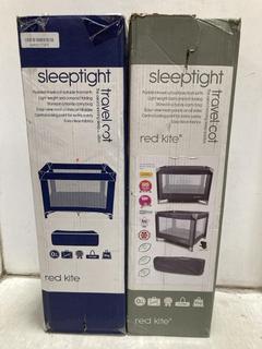 Lot 936  
            Chesterfield SR47 - Parcel Delivery Only 

                
2 X RED KITE SLEEPTIGHT TRAVEL COT (LOCATION: D2)