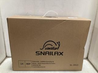 Lot 937  
            Chesterfield SR47 - Parcel Delivery Only 

                
SNAILAX FULL BODY MASSAGE WITH HEAT - MODEL NO. SL-391S (LOCATION: D2)