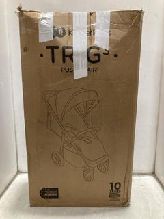 Lot 942  
            Chesterfield SR47 - Parcel Delivery Only 

                
KINDERKRAFT TRIG 3 PUSHCHAIR ORIGINAL RRP £99 (LOCATION: D2)