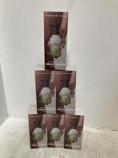 Lot 1008  
            Chesterfield SR46 - Parcel Delivery Only 

                
6 X HELLO KLEAN NOURISHING MICRONUTRIENT WASH 400ML - TOTAL LOT ORIGINAL RRP £312...