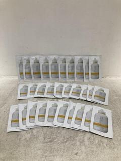 Lot 1032  
            Chesterfield SR46 - Parcel Delivery Only 

                
QTY OF PHILIP KINGSLEY BODY BUILDING WEIGHTLESS SHAMPOO 15ML - MAKEUP BAG INCLUDE...