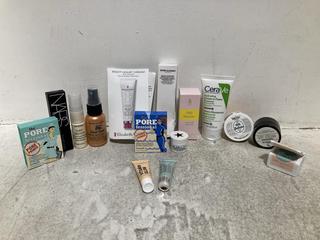 Lot 1041  
            Chesterfield SR46 - Parcel Delivery Only 

                
QTY OF ASSORTED BEAUTY PRODUCTS TO INCLUDE NARS VELVET MATTE LIP PENCIL IN SHADE ...