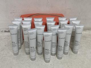 Lot 1049  
            Chesterfield SR46 - Parcel Delivery Only 

                
21 X OLAPLEX N03 HAIR PERFECTOR 20ML - MAKEUP BAG INCLUDED (LOCATION: E2)
