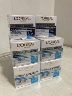 Lot 1056  
            Chesterfield SR46 - Parcel Delivery Only 

                
10 X L'OREAL EXPERT ANTI-WRINKLE HYDRATING COLLAGEN DAY CREAM 50ML (LOCATION: E2)