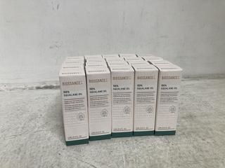 Lot 1084  
            Chesterfield SR46 - Parcel Delivery Only 

                
20 X BIOSSANCE MULTI-PURPOSE 100% SQUALANE OIL 12ML (LOCATION: E3)