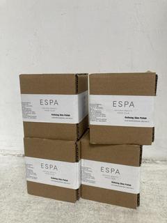 Lot 1109  
            Chesterfield SR46 - Parcel Delivery Only 

                
4 X ESPA REFINING SKIN POLISH 250ML (LOCATION: E3)