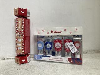 Lot 1112  
            Chesterfield SR46 - Parcel Delivery Only 

                
POLAAR BEAUTY ESSENTIALS GIFT SET - ETERNAL SNOW YOUTHFUL PROMISE CREAM 15ML TO I...