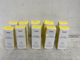 Lot 1124  
            Chesterfield SR46 - Parcel Delivery Only 

                
10 X SUPERGOOP UNSEEN SUNSCREEN WITH SPF30 20ML - TOTAL LOT ORIGINAL RRP £150 (LO...
