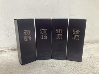 Lot 1132  
            Chesterfield SR46 - Parcel Delivery Only 

                
4 X SERGE LUTENS EYES TINT SHADOW IN SHADE 4 - TOTAL LOT ORIGINAL RRP £252 (LOCAT...