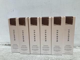 Lot 1176  
            Chesterfield SR46 - Parcel Delivery Only 

                
6 X MORPHE FILTER EFFECT SOFT-FOCUS FOUNDATION IN SHADE FILTER DEEP 36 - TOTAL LO...