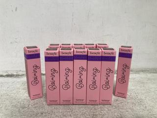 Lot 1194  
            Chesterfield SR46 - Parcel Delivery Only 

                
12 X BENEFIT CAKELESS CONCEALER IN SHADE 6 YOU RULE DEEPEST-DARK COOL - TOTAL LOT...