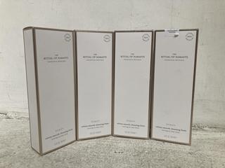Lot 1233  
            Chesterfield SR46 - Parcel Delivery Only 

                
4 X RITUALS NAMASTE PURIFY VELVETY SMOOTH CLEANSING FOAM 125ML (MAY BE PAST BBE) ...