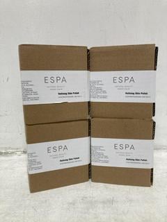 Lot 267  
            Chesterfield SR46 - Parcel Delivery Only 

                
4 X ESPA REFINING SKIN POLISH 250ML (LOCATION: C3)