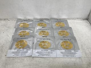 Lot 357  
            Chesterfield SR46 - Parcel Delivery Only 

                
18 X INC.REDIBLE GILT TRIPPER EXFOLIATING SHEET MASK 15ML (LOCATION: C4)