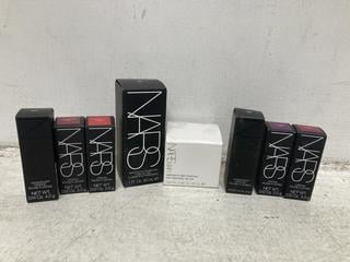Lot 401  
            Chesterfield SR46 - Parcel Delivery Only 

                
8 X NARS BEAUTY PRODUCTS TO INCLUDE NARS RESTORATIVE NIGHT TREATMENT 30ML (LOCATI...