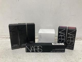 Lot 405  
            Chesterfield SR46 - Parcel Delivery Only 

                
7 X ASSORTED NARS BEAUTY PRODUCTS TO INCLUDE NARS VELVET MATTE LIP PENCIL IN SHAD...