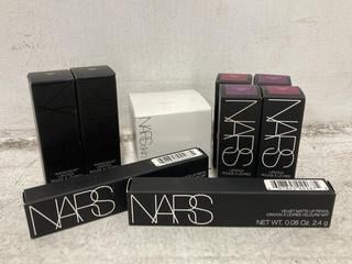 Lot 406  
            Chesterfield SR46 - Parcel Delivery Only 

                
9 X ASSORTED NARS BEAUTY PRODUCTS TO INCLUDE NARS RESTORATIVE NIGHT TREATMENT 30M...